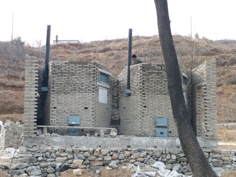 河北赞皇核桃烘干房施工现场